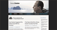 Desktop Screenshot of nicolasgremion.com